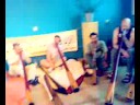 didgeridoo students performing at party night
