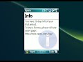 WM6 Smartphone Browsing Session