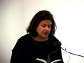 Jackson Poetry Prize Winner Elizabeth Alexander Reads Work