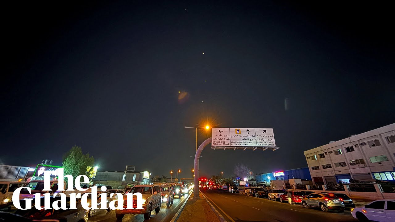 Missiles light up Doha sky as Iran attacks US military base in Qatar