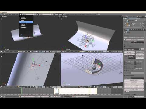bend wooden sculpture with blender 2.5 ant yafaray 1.2 beta 2part