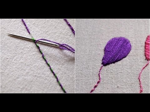 how to embroider a patch by hand