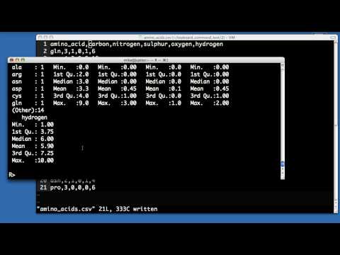 Manipulating CSV plain text data at the command line