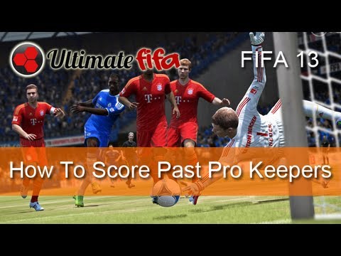 FIFA 13 Shooting Tutorial: Easy Way To Score Past Manual Keepers!