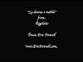 Eric Fennell sings La donna e mobile live