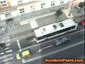 SUV hit by an trolleybus