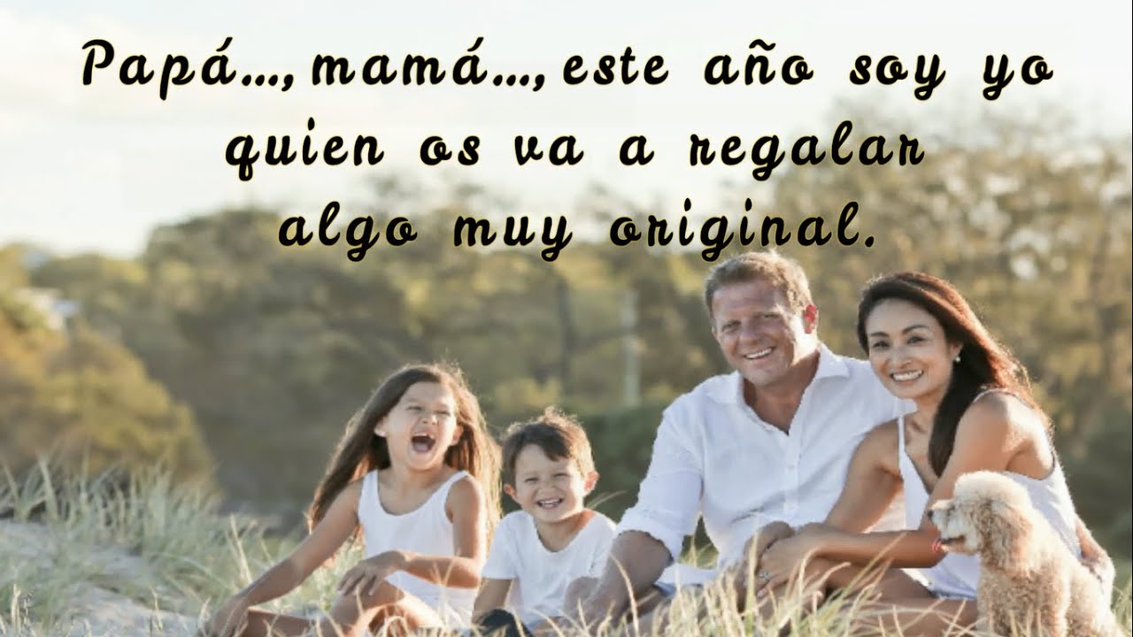 Video mensaje demostración padres.