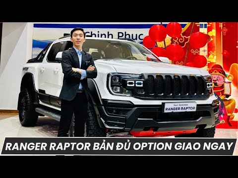 RANGER RAPTOR GIAO NGAY| ĐỦ 12 CẢM BIẾN, ĐỖ XE TỰ ĐỘNG VÀ BỆ BƯỚC HỢP KIM THÉP