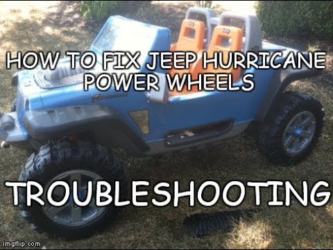 How To Fix Jeep Hurricane Power Wheels : Troubleshooting Jeep Hurricane Powerwheels
