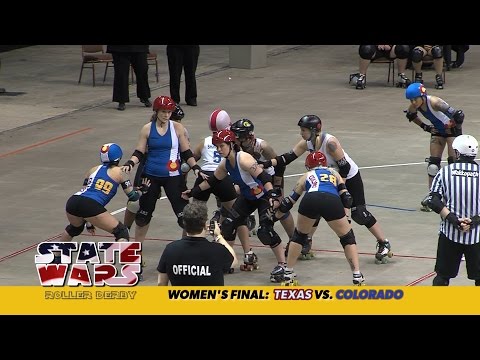 State Wars Roller Derby 2014: Texas vs. Colorado (women’s final)