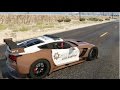 Pursuit Chevrolet Corvette C7R для GTA 5 видео 1