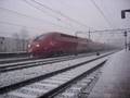 videos de Thalys in Gouda in de sneeuw.AVI
