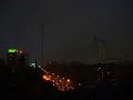 Tormenta el�ctrica sobre Santiago