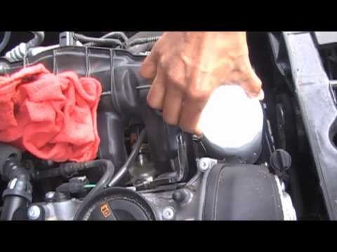 how to change oil on audi