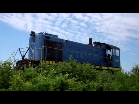 ALCO - Set to HD. Here we see the Toledo Lake Erie & Western's ALCO S4 starting up for the day so we could use it's air. We were installing a new railroad crossing ...