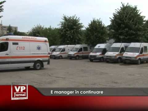 E manager în continuare
