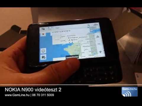 Nokia N900 teszt vide�