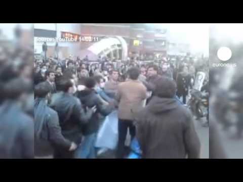 Clashes after protest death in Iran