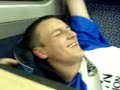 Burnzy of his head on the train back to Bristol after we lost to Bournemouth!