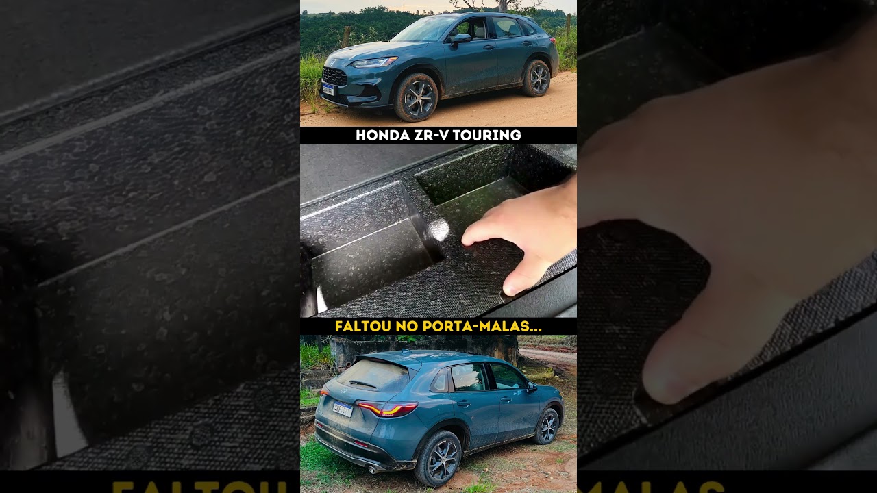 Faltou um tampão convencional ou para você esse serve já para o Honda ZR-V? #hondazrv