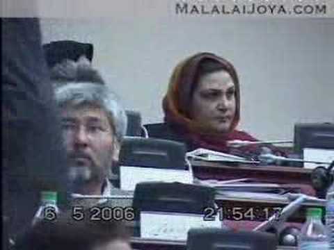 malalai joya (Brave woman) In afghan ...