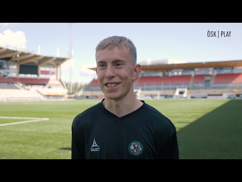 ÖSK PLAY: Valgeir Valgeirssons första intervju som ÖSK-spelare