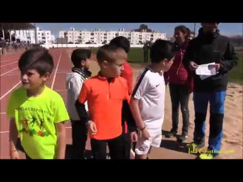Mini Olimpiadas Escolares celebrada en Isla Cristina (20m)