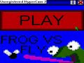 a simple 2-player game i made in my spare time. pretty easy and fun to some degree. one player controls the fly and the other, the frog. the fly has to avoid being eaten until the frog starves (about 60 seconds) while the frog tries to eat the fly before so. i plan on possibly making a re-amped version with more game modes like a 