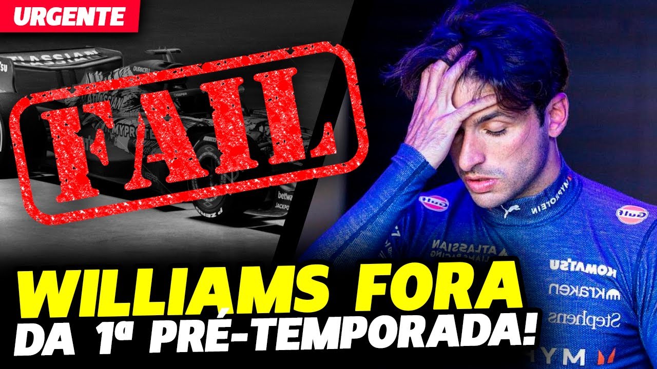 🚨Bomba: Carro Reprova E Williams Não Participará Da Pré-Temporada Em Barcel.| Fórmula 1 | Gp Em Casa