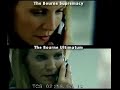 here are the two scenes from both movies cut together with a few of the visual inconsistencies pointed out.