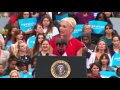Cecile Richards Introduces President Obama in Fairfax, Virginia - 10/19/2012