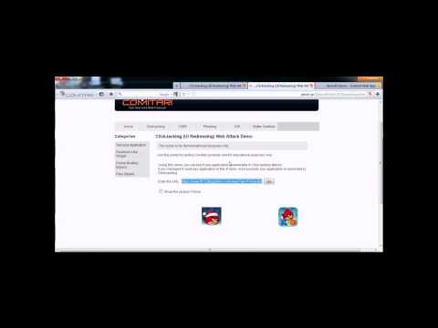 how to perform clickjacking attack