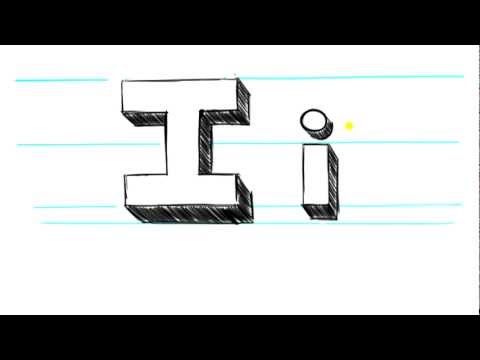 how to draw 3d letter f