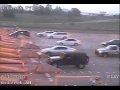 Drunk driver jumps over DFW airport toll booth in car - airport, car jump, cool, crash, dallas, dfw, drunk, fort worth, toll booth, funny
