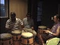 The late Rajinio Jimenez teaches us Afro Cuban drumming
