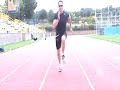 Sprint training Gary Davies