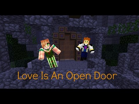 how to open a door in minecraft