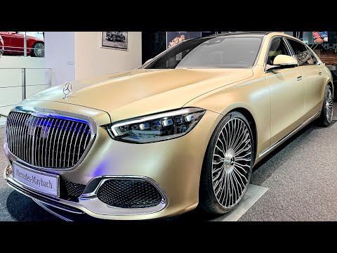2024 Mercedes-Maybach S580 GOLD Manufacture! The Most Luxurious S-CLASS?! Interior Exterior Review