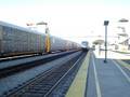 Amtrak/Union Pacific meet at Emeryville,CA