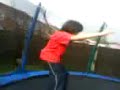 Ben (me) and Kyle on the trampoline