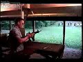 AR-15 rifle explosion