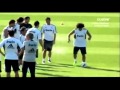 Marcelo owns Cristiano Ronaldo , Mesut Özil and Gonzalo Higuain 2011/2012 HD