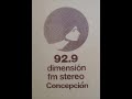 RADIO DIMENSION - CLUB DIMENSION PUBLICIDAD 1989 PTE 1