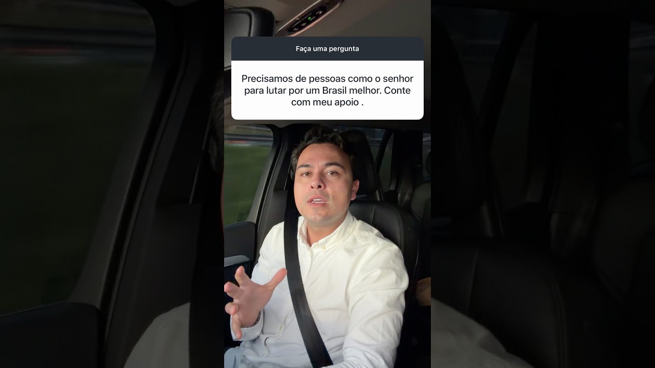 Os paranaenses podem contar comigo. Tenham certeza que vou tentar arrumar este país!
