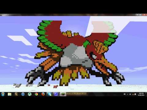 how to make ho oh in minecraft
