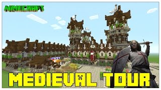 Minecraft: Medieval Fort | Medieval houses | World Tour | Future Tutorials? 2016