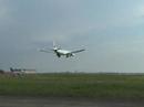Air Canada A333 landing on runway 24R at YUL