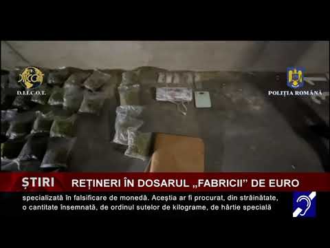 Reținuți într-un caz de falsificare de monedă