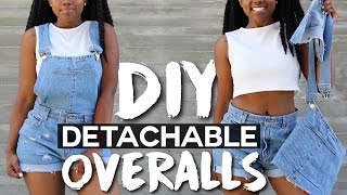 DIY Detachable Overalls/Dungarees