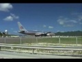new!! airplane aviation video at juliana airport